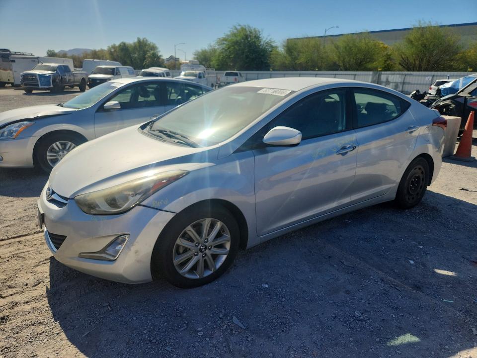 HYUNDAI ELANTRA 2016 with VIN KMHDH4AE0GU575855 - Photo from auction