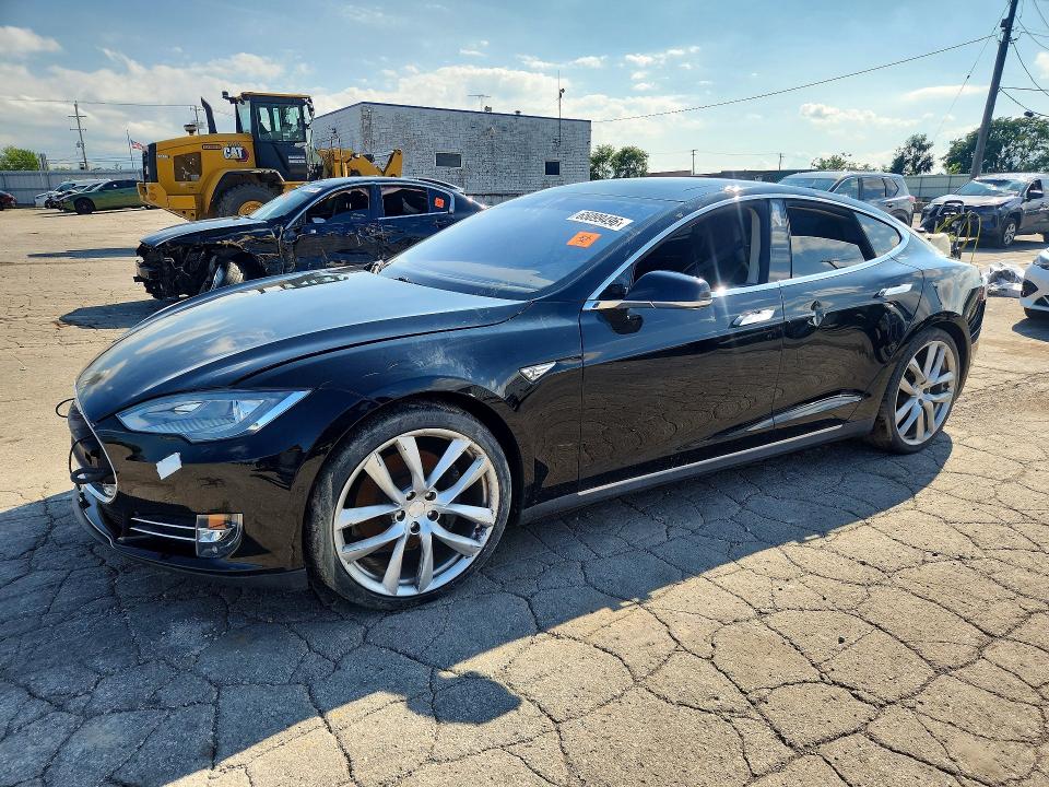 TESLA MODEL S 2014 with VIN 5YJSA1S19EFP56842 - Photo from auction