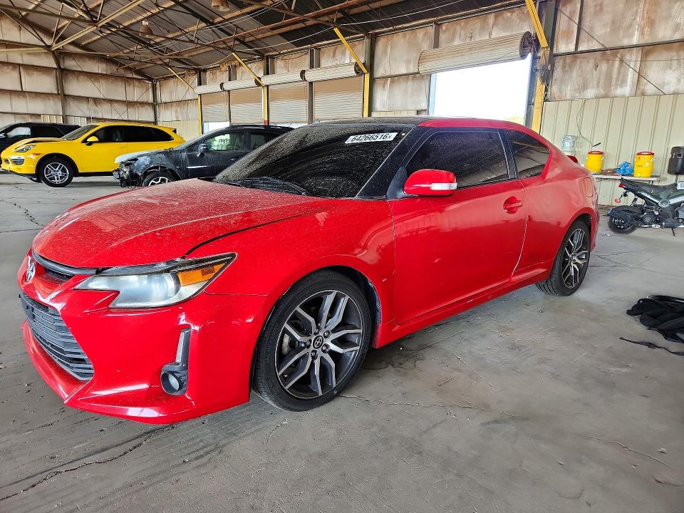 SCION TC 2015 with VIN JTKJF5C76FJ013422 - Photo from auction