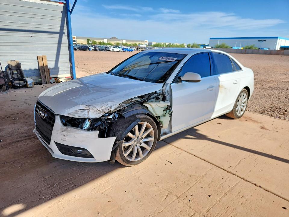 AUDI A4 2013 with VIN WAUEFAFL3DN035049 - Photo from auction