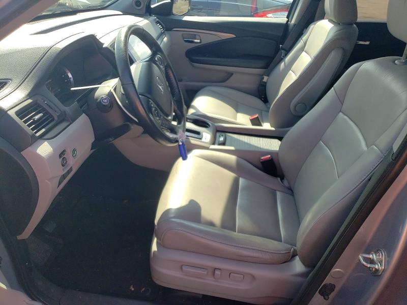 Photo 7 from auction – 2017 HONDA PILOT with VIN 5FNYF6H59HB090444