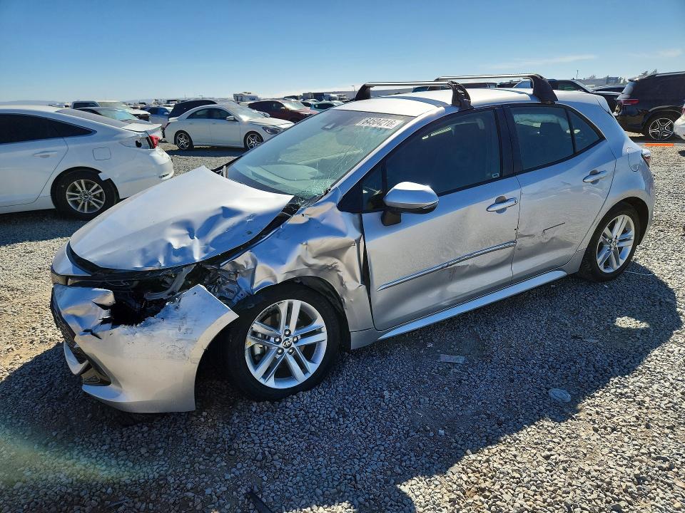 Photo 1 from auction – 2019 TOYOTA COROLLA HATCHBACK with VIN JTNK4RBE9K3050399