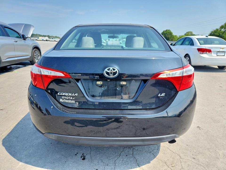 Photo 6 from auction – 2014 TOYOTA COROLLA with VIN 5YFBURHE5EP133464