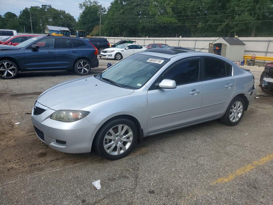 MAZDA 3 2008 with VIN JM1BK32F781829448 - Photo from auction