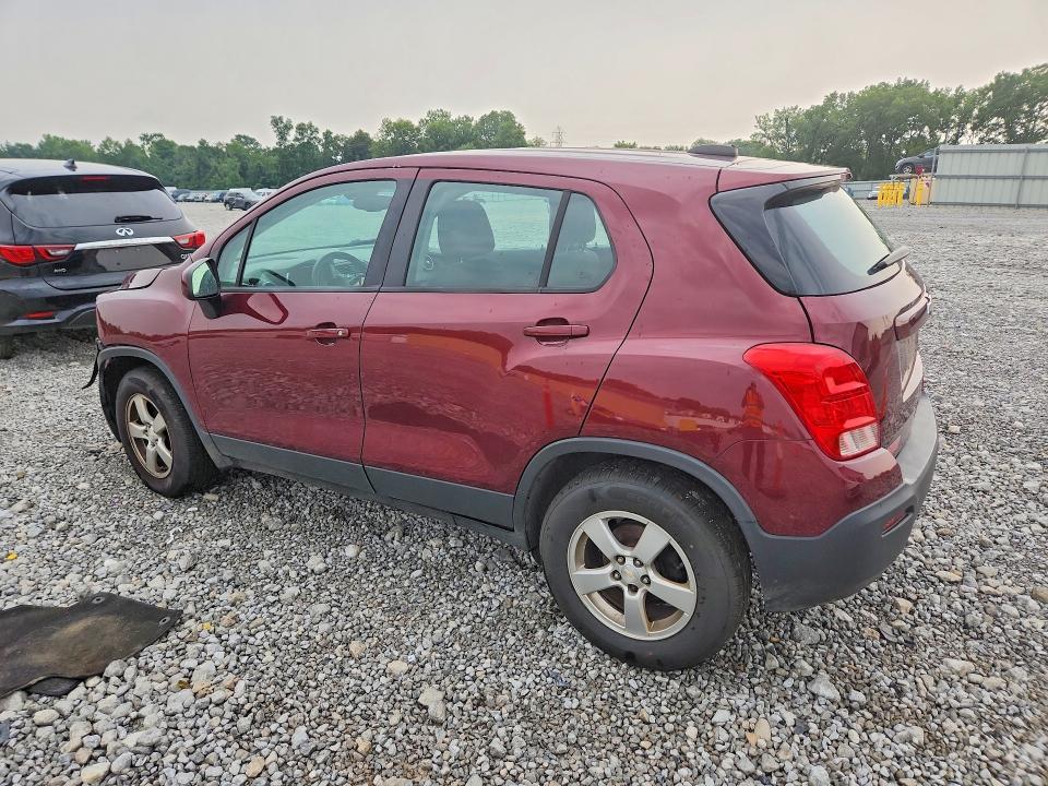 Photo 2 from auction – 2016 CHEVROLET TRAX with VIN 3GNCJNSB8GL241752