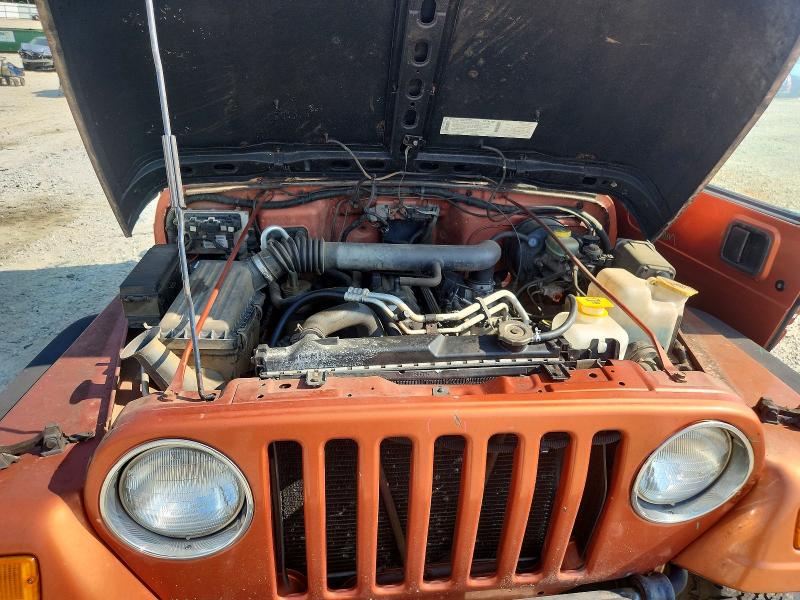 Photo 11 from auction – 2000 JEEP WRANGLER / TJ with VIN 1J4FA49S7YP792244