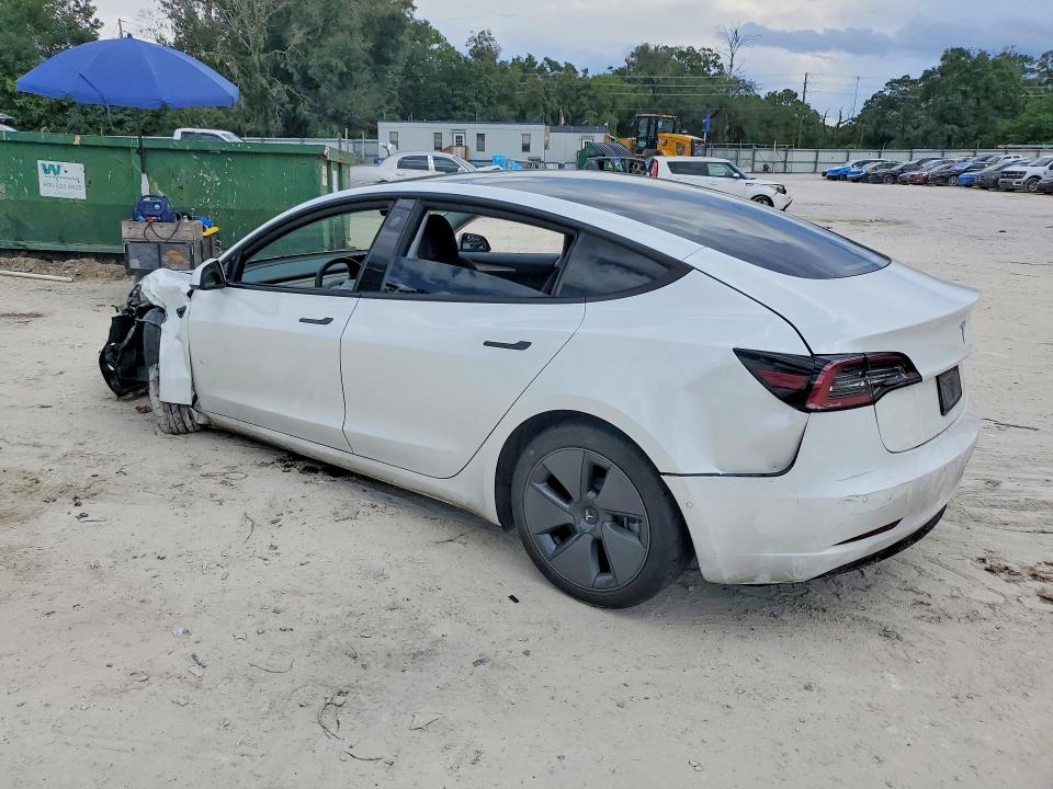 Photo 2 from auction – 2021 TESLA MODEL 3 with VIN 5YJ3E1EA9MF027422
