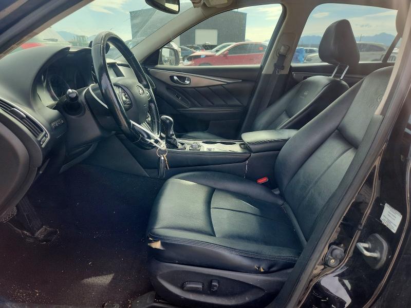 Photo 7 from auction – 2014 INFINITI Q50 with VIN JN1BV7AR1EM689470