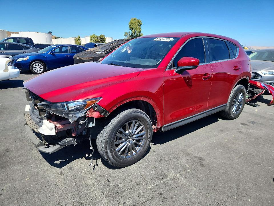 MAZDA CX-5 2021 with VIN JM3KFBCM3M0448571 - Photo from auction