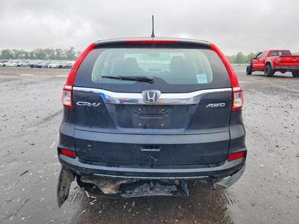 Photo 6 from auction – 2016 HONDA CR-V with VIN 5J6RM4H36GL087973