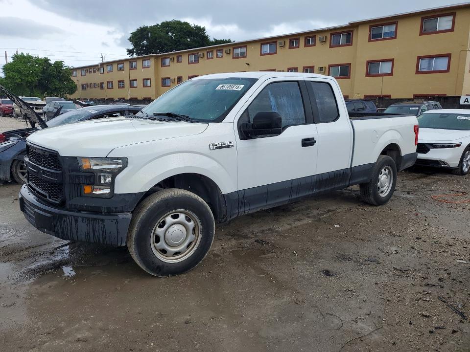 FORD F150 2017 with VIN 1FTEX1C84HFA21516 - Photo from auction