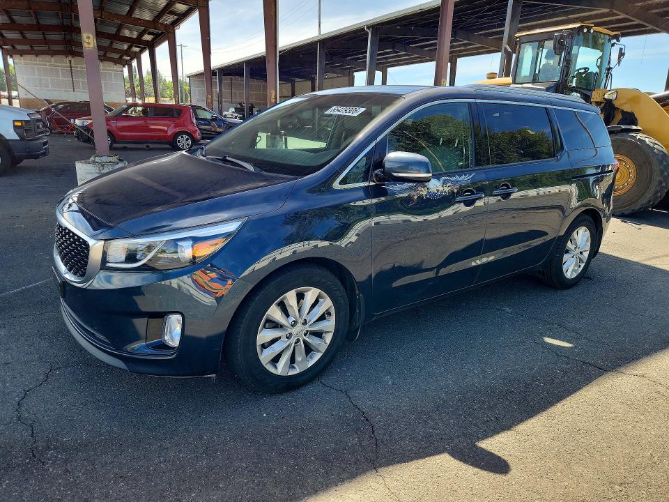 KIA SEDONA 2016 with VIN KNDMC5C13G6187462 - Photo from auction