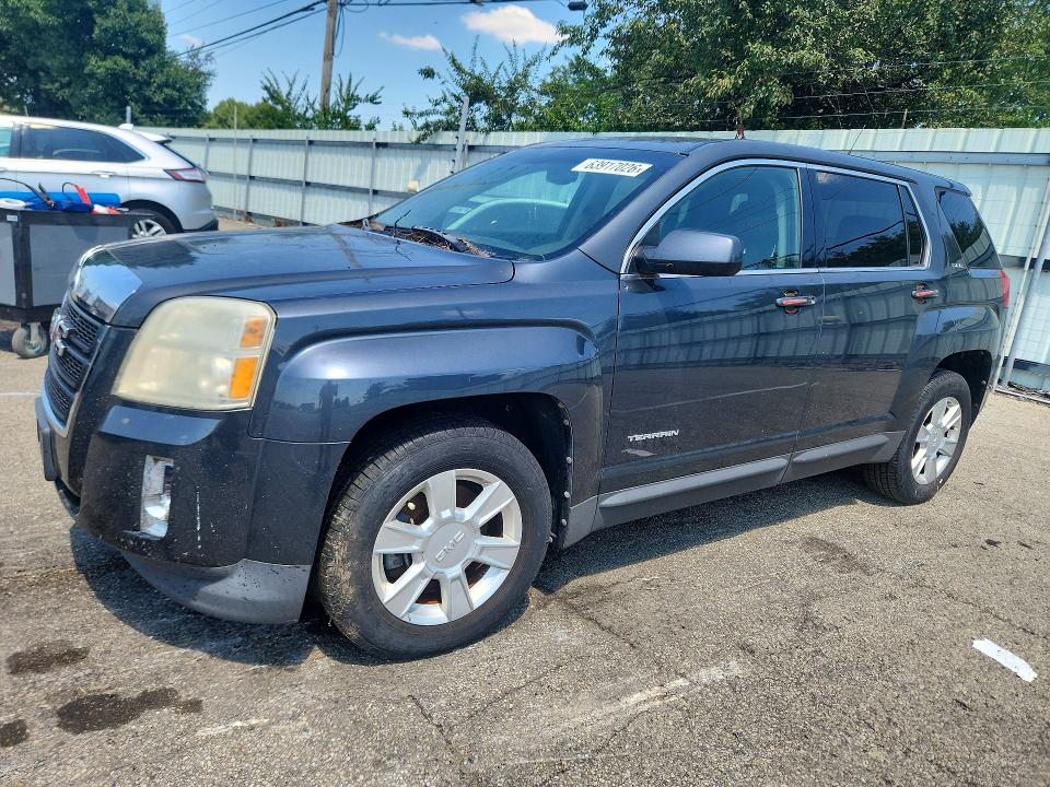 GMC TERRAIN 2011 with VIN 2CTALMEC4B6412121 - Photo from auction