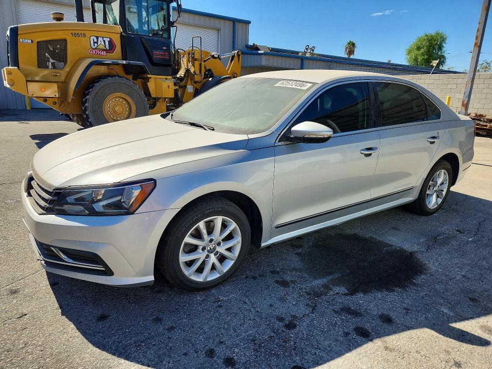 VOLKSWAGEN PASSAT 2017 with VIN 1VWAT7A34HC045365 - Photo from auction