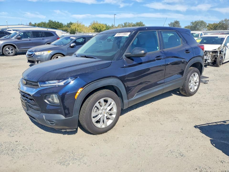 CHEVROLET TRAILBLAZER 2021 with VIN KL79MMS26MB033481 - Photo from auction