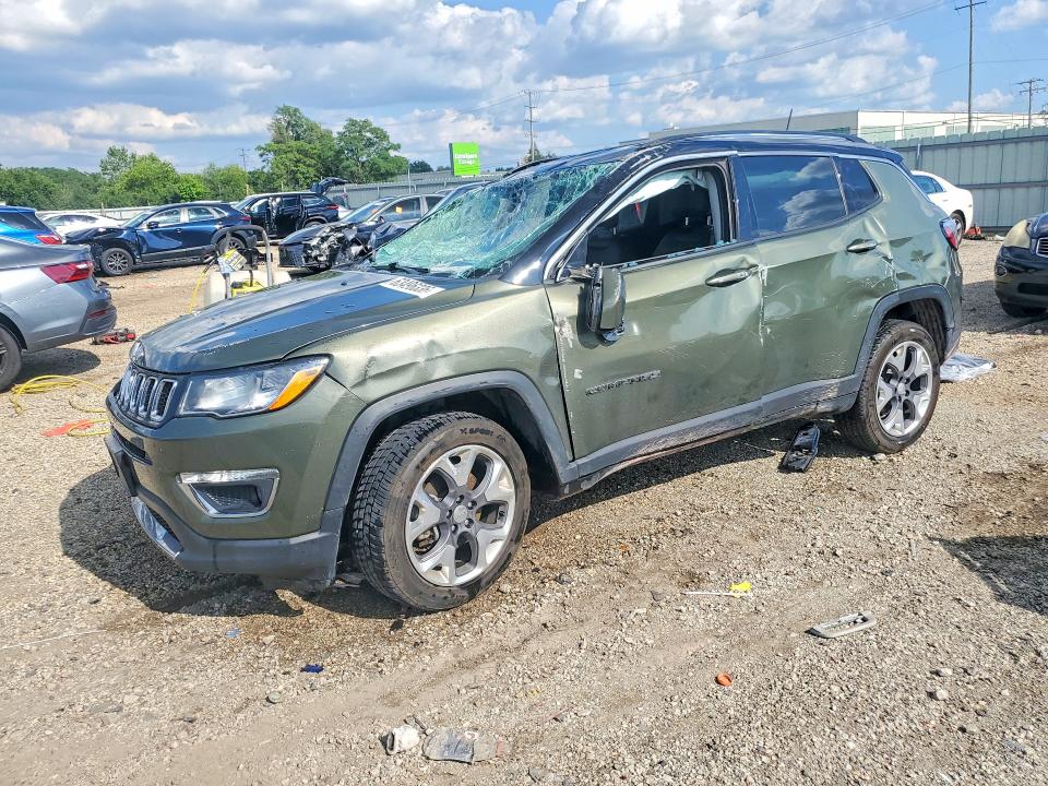 JEEP COMPASS 2021 with VIN 3C4NJDCB0MT525561 - Photo from auction