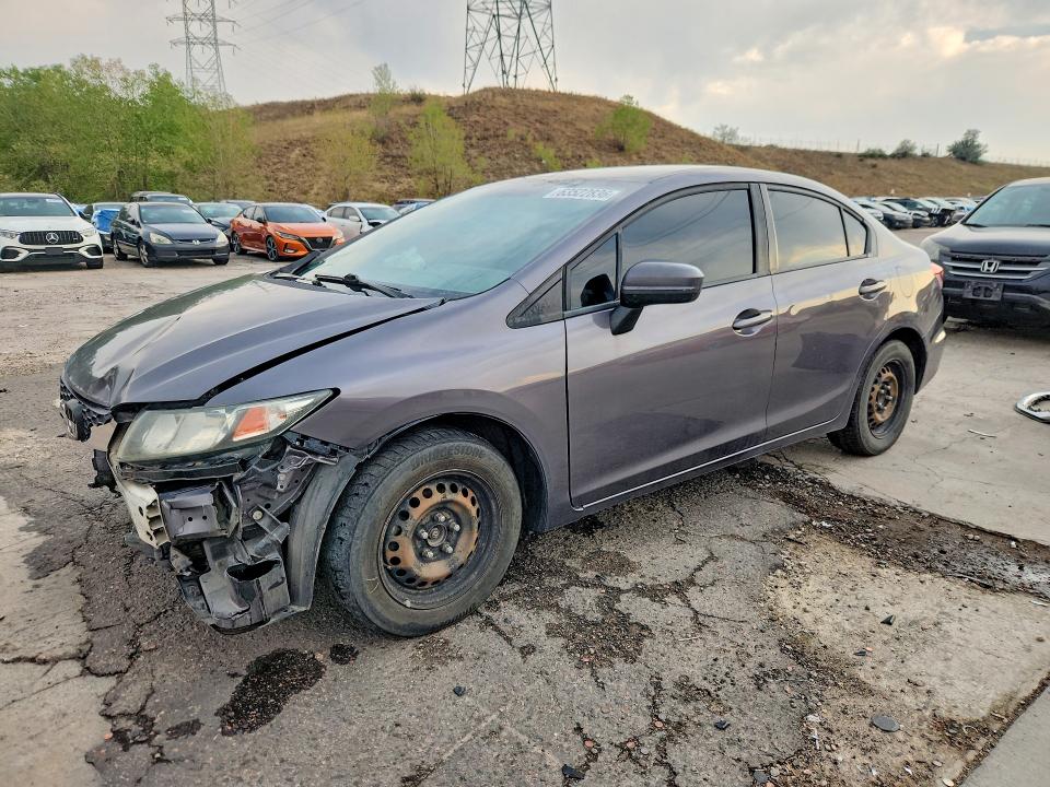 HONDA CIVIC 2014 with VIN 19XFB2E55EE078616 - Photo from auction