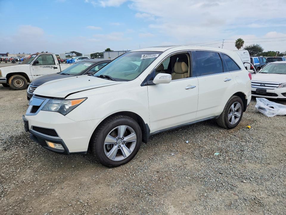 ACURA MDX 2012 مع رقم تعريف المركبة 2HNYD2H38CH502475 - صورة من المزاد