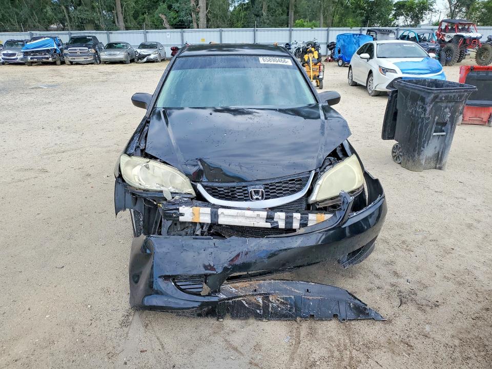 Photo 5 from auction – 2005 HONDA CIVIC with VIN 2HGES16525H626548