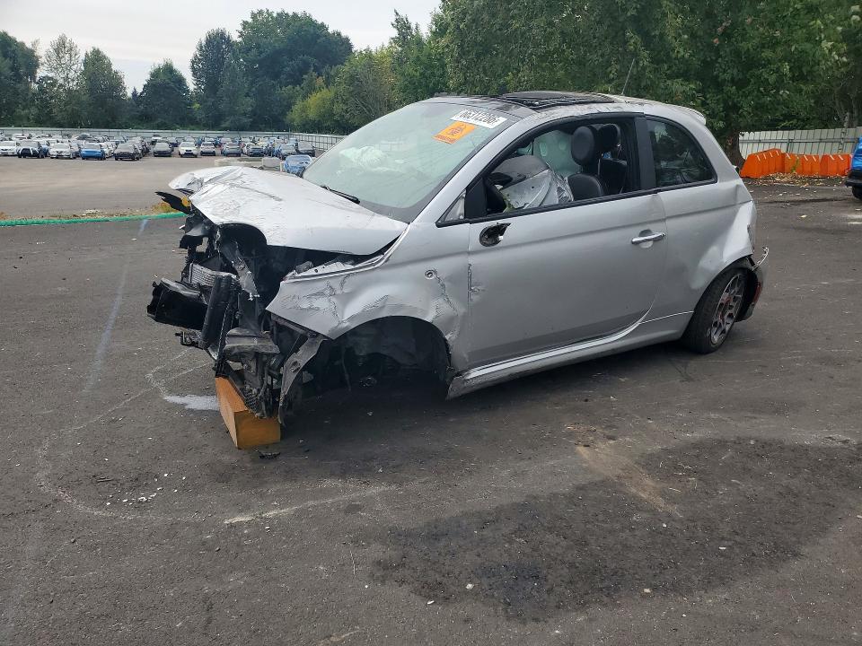 FIAT 500 2013 with VIN 3C3CFFBR4DT612953 - Photo from auction