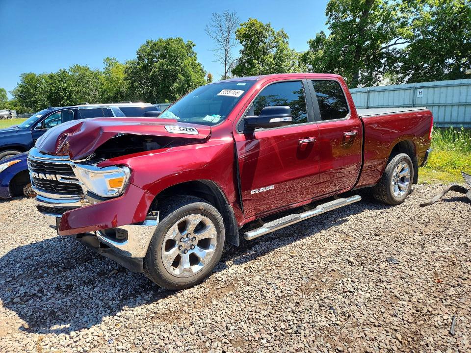 RAM 1500 2019 with VIN 1C6SRFBT4KN885518 - Photo from auction