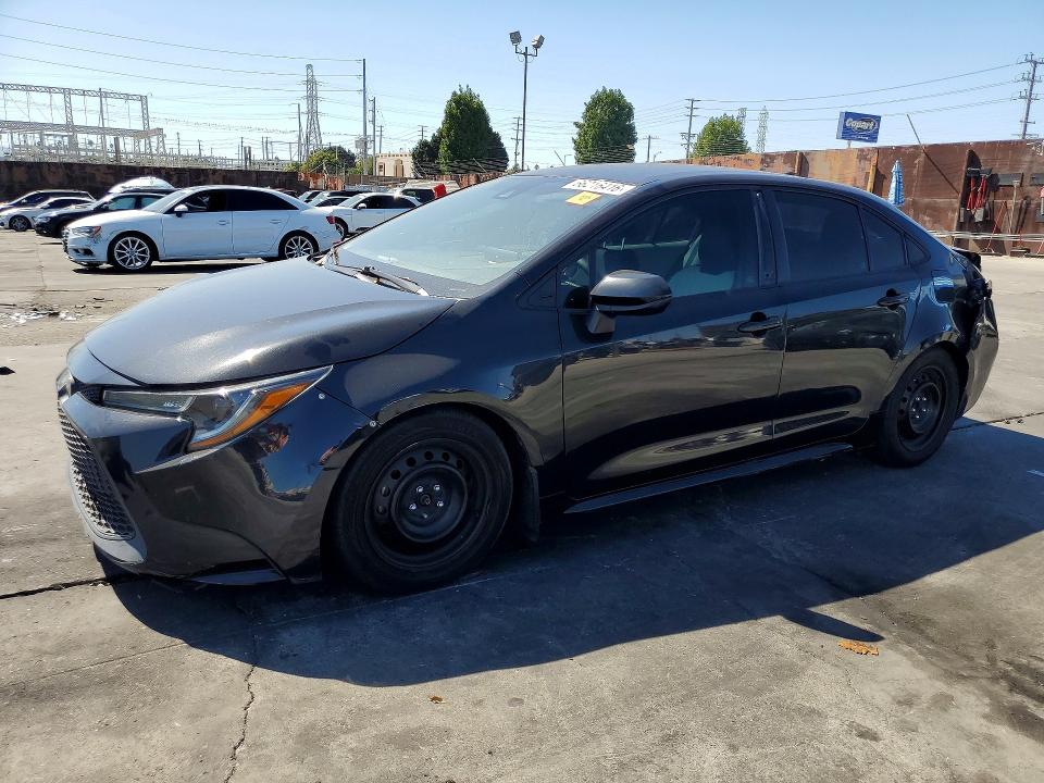 TOYOTA COROLLA 2020 with VIN 5YFEPRAE5LP070748 - Photo from auction