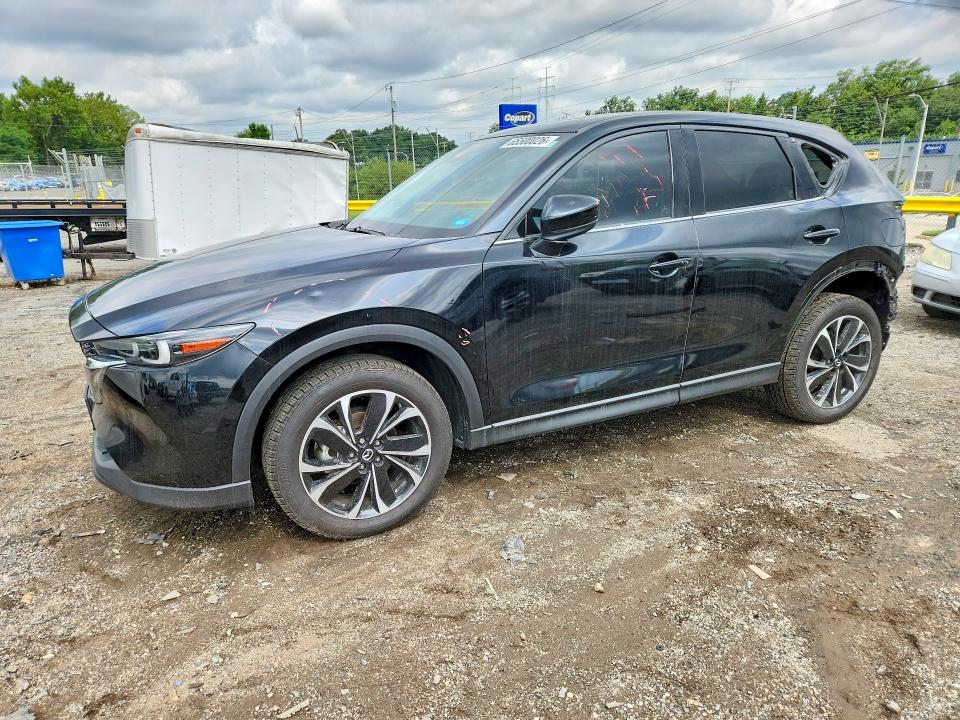 MAZDA CX-5 2022 with VIN JM3KFBDM6N1541868 - Photo from auction
