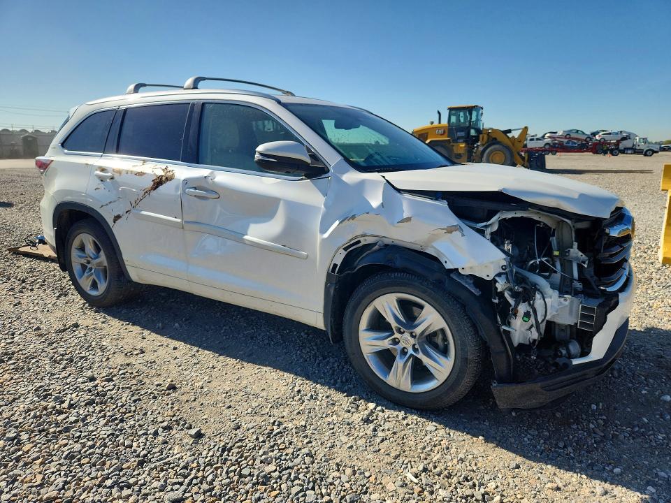 Photo 4 from auction – 2015 TOYOTA HIGHLANDER with VIN 5TDDKRFH5FS100789