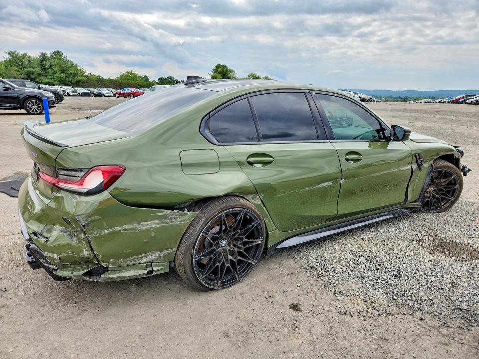Photo 3 from auction – 2021 BMW M3 with VIN WBS53AY0XMFL04424
