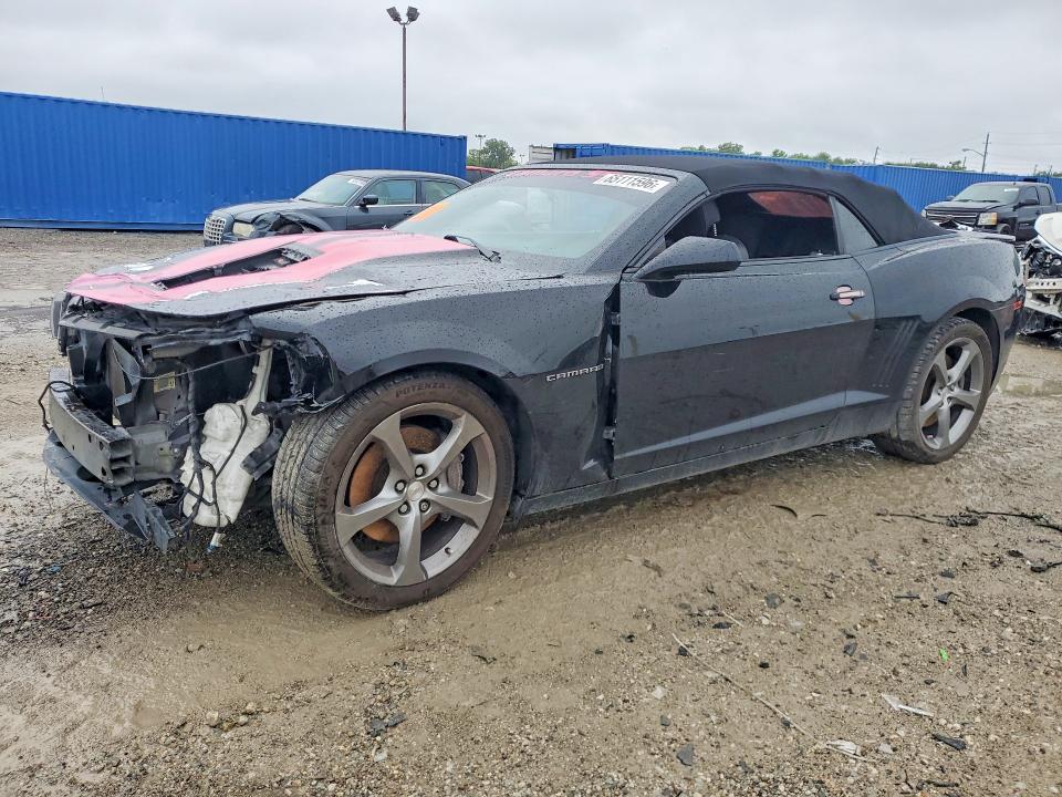 CHEVROLET CAMARO 2014 with VIN 2G1FK3DJ7E9279249 - Photo from auction