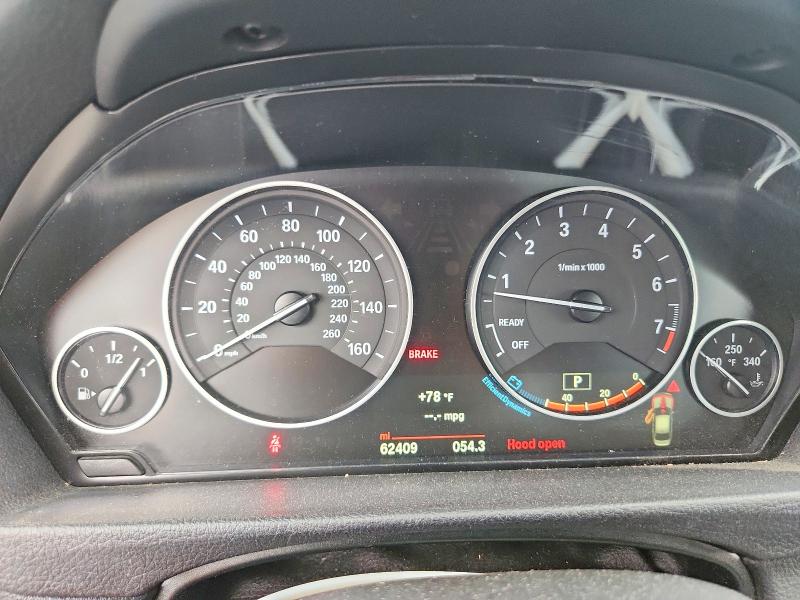 Photo 9 from auction – 2016 BMW 328 with VIN WBA8E3G52GNT80573