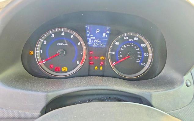 Photo 9 from auction – 2013 HYUNDAI ACCENT with VIN KMHCT4AE3DU526218