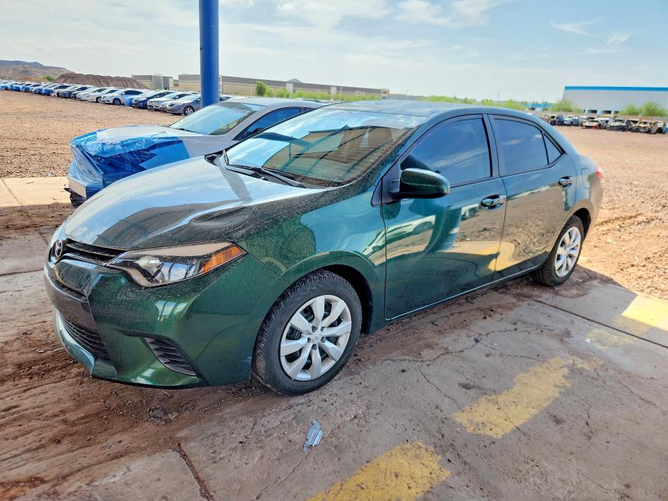TOYOTA COROLLA 2015 with VIN 5YFBURHEXFP321608 - Photo from auction