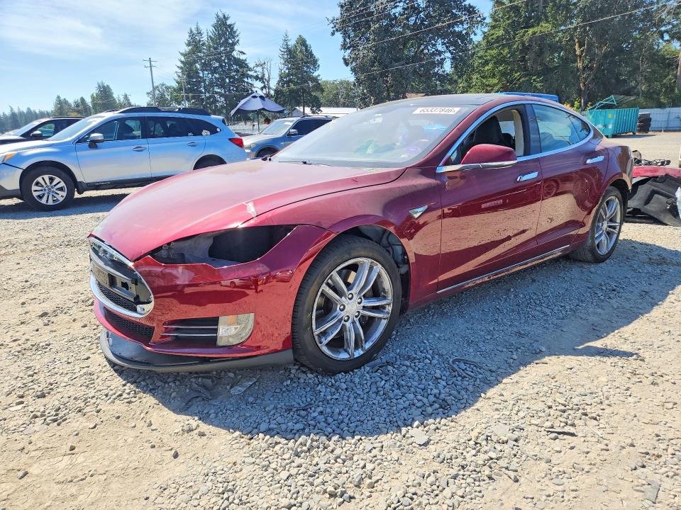 TESLA MODEL S 2012 with VIN 5YJSA1DN8CFS00874 - Photo from auction