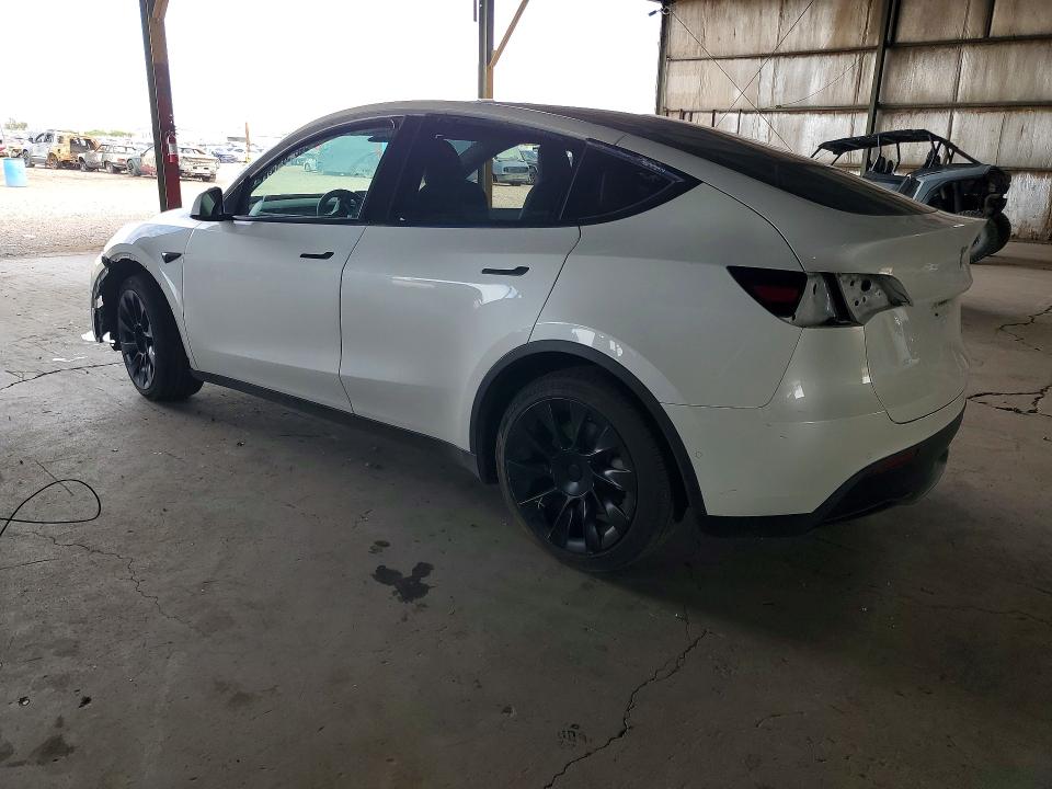 Photo 2 from auction – 2021 TESLA MODEL Y with VIN 5YJYGDEEXMF140011