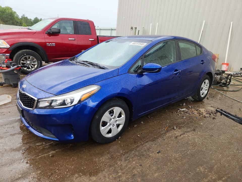 KIA FORTE 2017 with VIN 3KPFL4A75HE010854 - Photo from auction