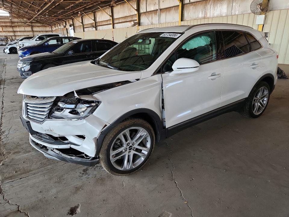 LINCOLN MKC 2017 with VIN 5LMTJ3DH5HUL36655 - Photo from auction