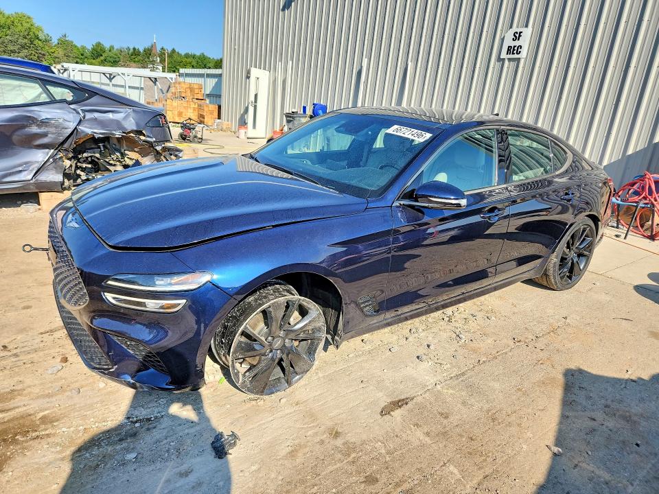 Photo 1 from auction – 2023 GENESIS G70 with VIN KMTG34TA2PU112983