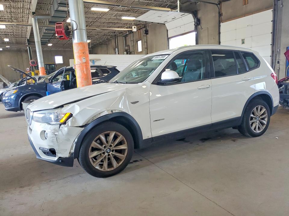 BMW X3 2016 with VIN 5UXWX9C51G0D83007 - Photo from auction
