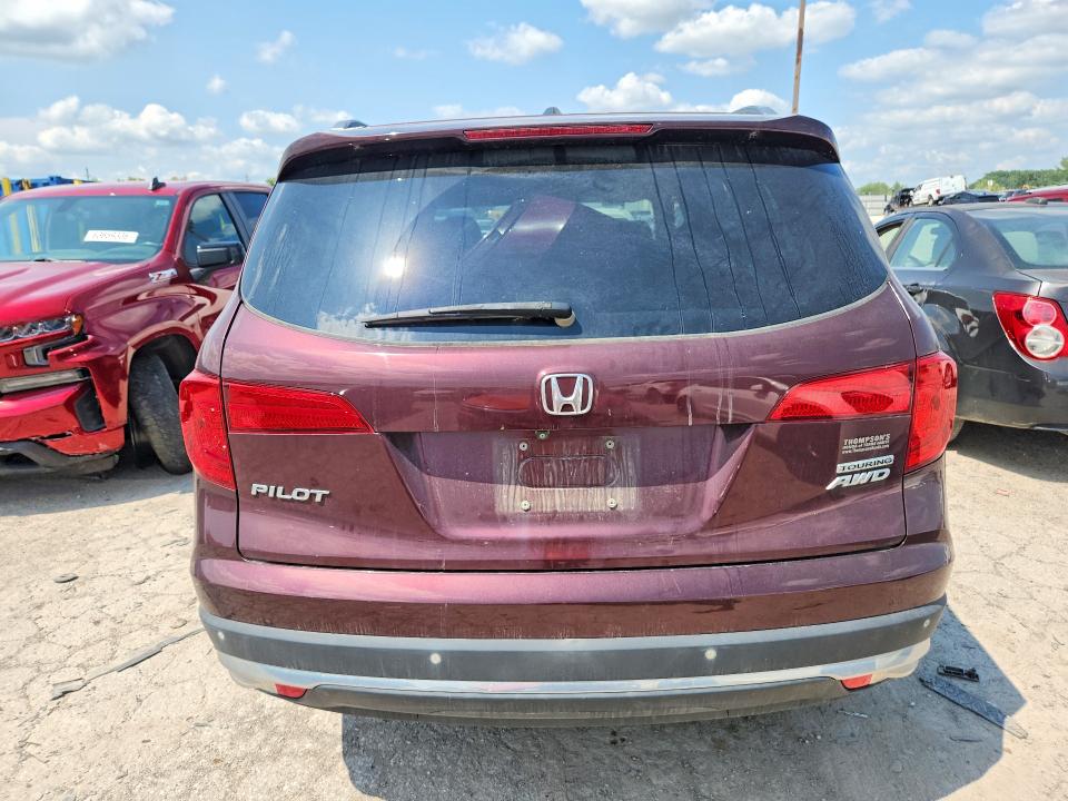 Photo 6 from auction – 2016 HONDA PILOT with VIN 5FNYF6H97GB061168
