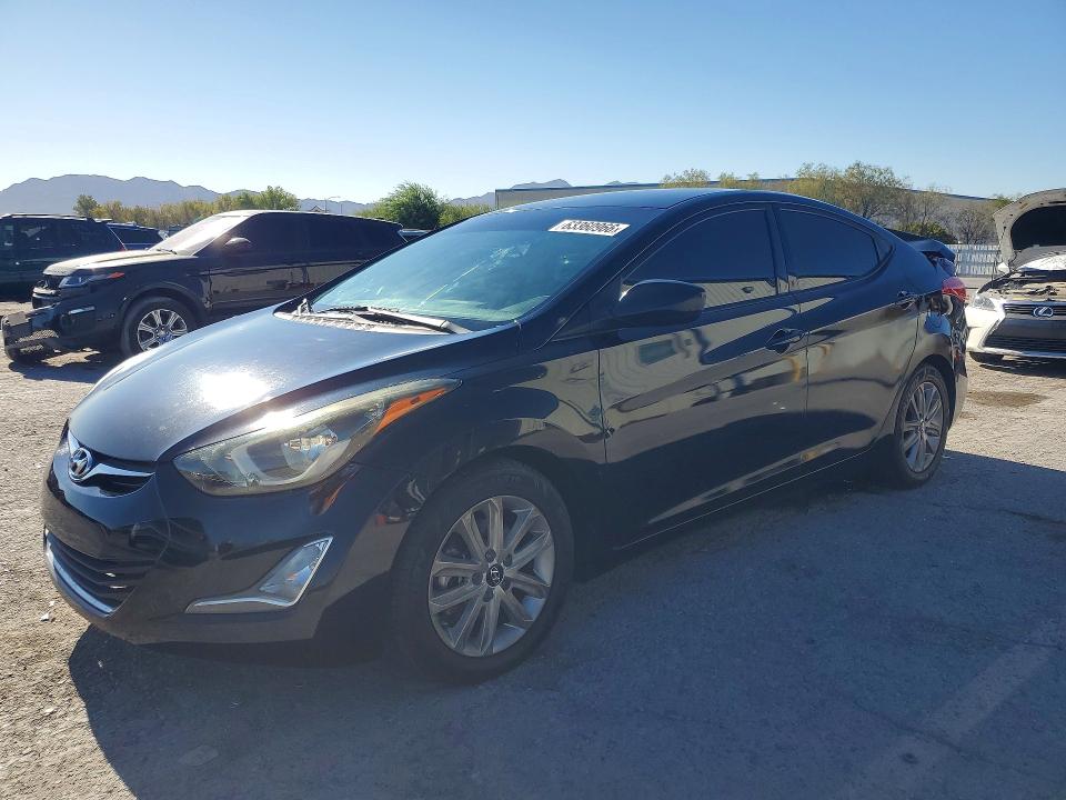 HYUNDAI ELANTRA 2016 with VIN KMHDH4AE7GU588599 - Photo from auction