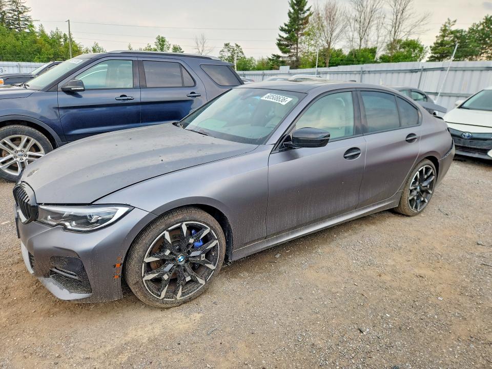 BMW 330I 2021 with VIN 3MW5R7J05M8B83343 - Photo from auction