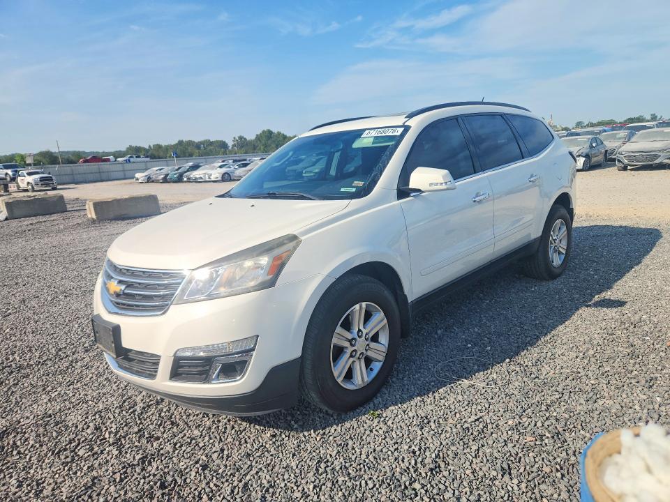 CHEVROLET TRAVERSE 2014 with VIN 1GNKVGKD9EJ284885 - Photo from auction