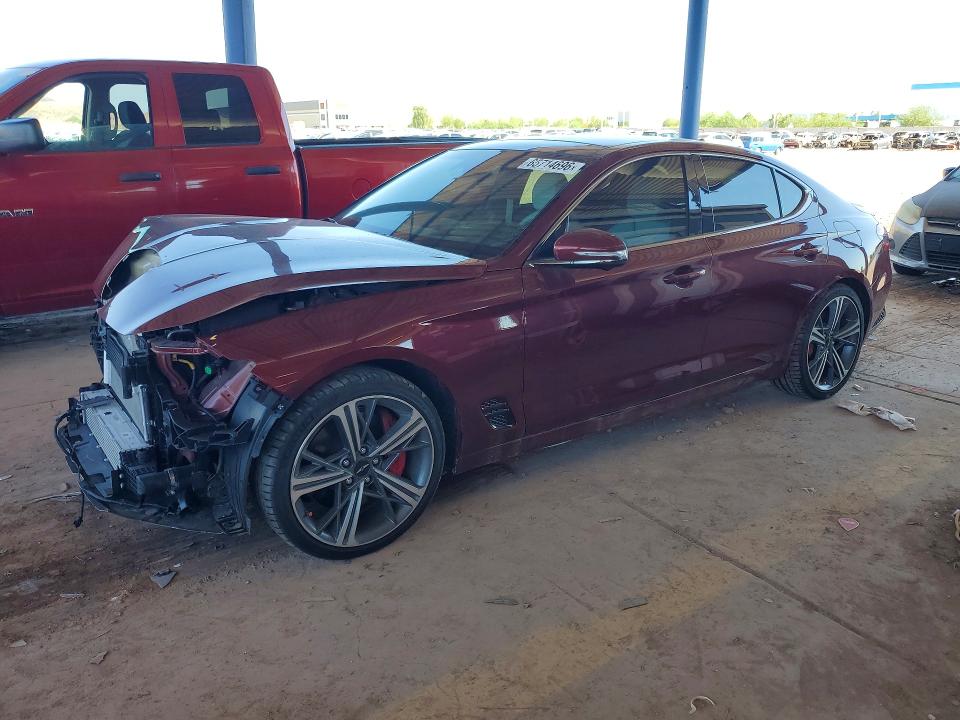 GENESIS G70 2025 with VIN KMTG54SE0SU146511 - Photo from auction