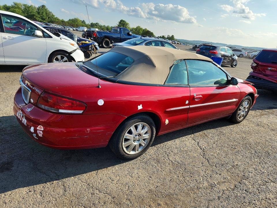 Photo 3 from auction – 2004 CHRYSLER SEBRING with VIN 1C3EL65R54N213109