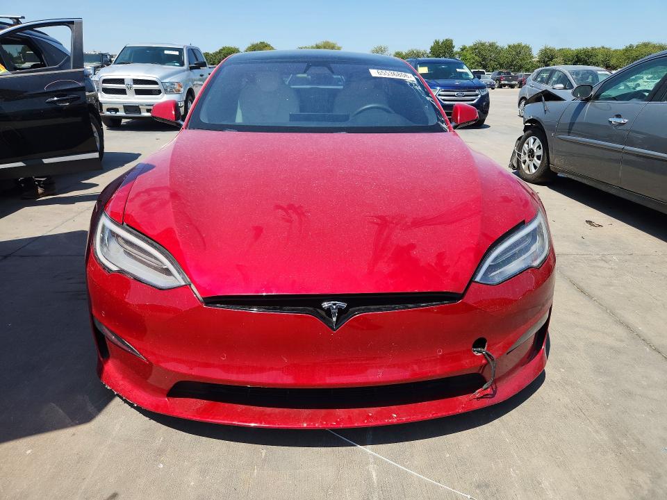 Photo 5 from auction – 2022 TESLA MODEL S with VIN 5YJSA1E59NF459410