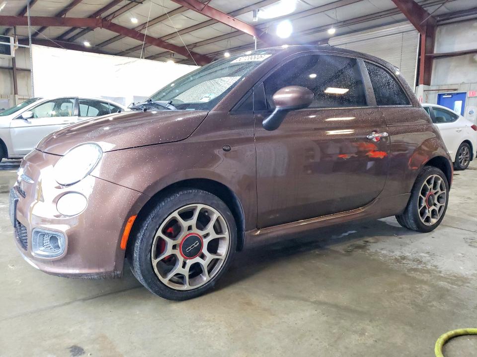 FIAT 500 2012 with VIN 3C3CFFBR2CT380917 - Photo from auction