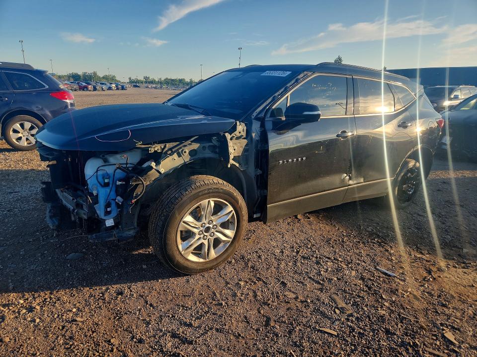 CHEVROLET BLAZER 2021 with VIN 3GNKBCRSXMS514176 - Photo from auction