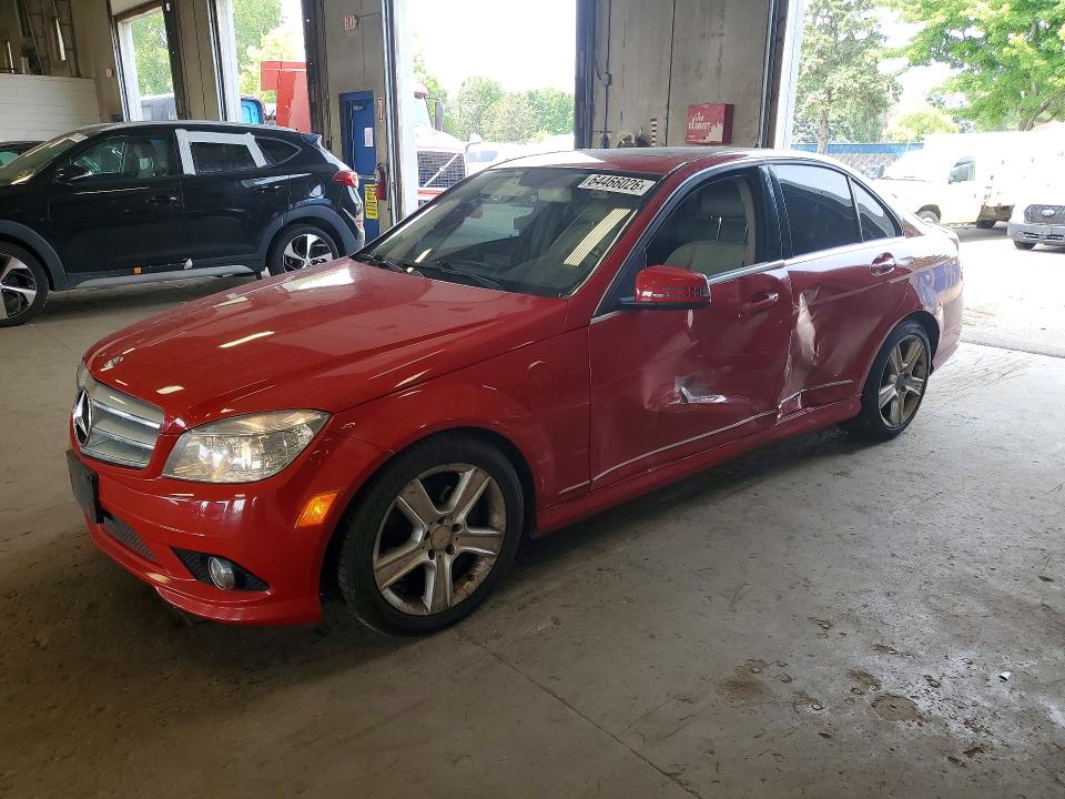 MERCEDES-BENZ C 2010 with VIN WDDGF8BB3AF435805 - Photo from auction