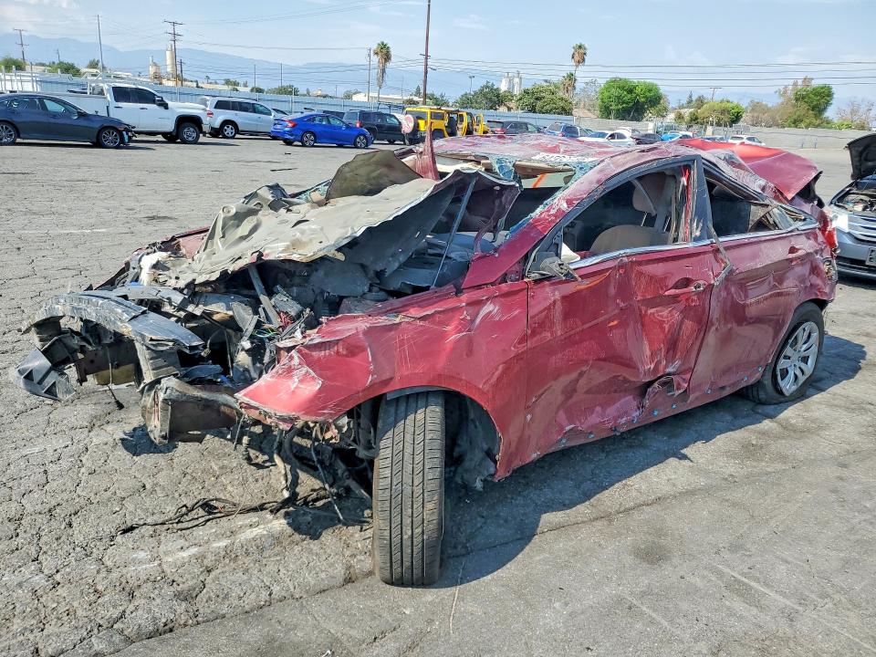 HYUNDAI SONATA 2011 with VIN 5NPEB4AC8BH245201 - Photo from auction